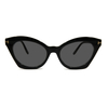 Sunglasses Factory Black Acetate Sunglasses Cat Eye Sunglasses Manufacturers