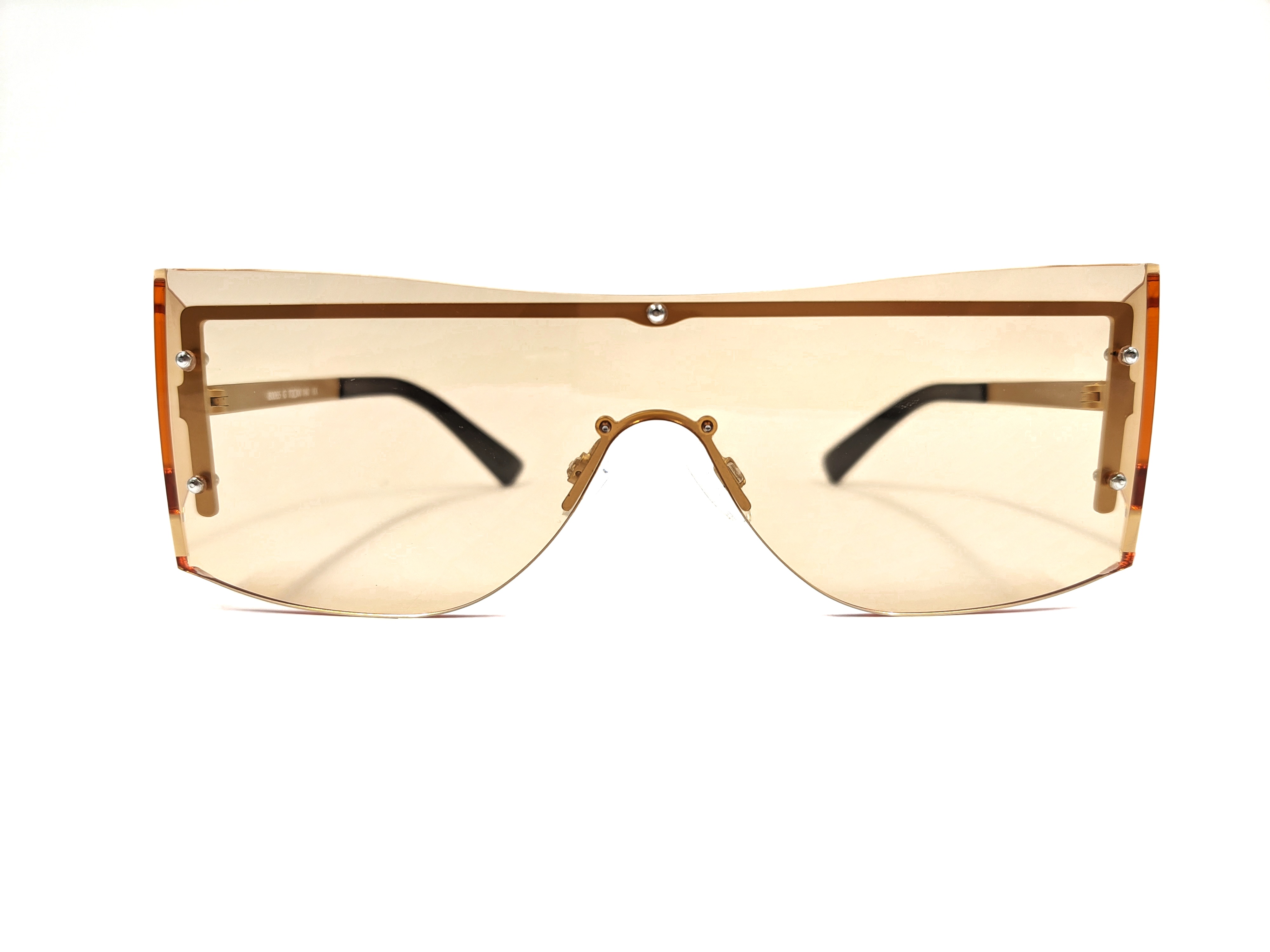Big Frame Sunglasses 2022 Women Men Designer Inspired Sunglasses Shades Orange Transparent UV400 New Big Square Sunglasses