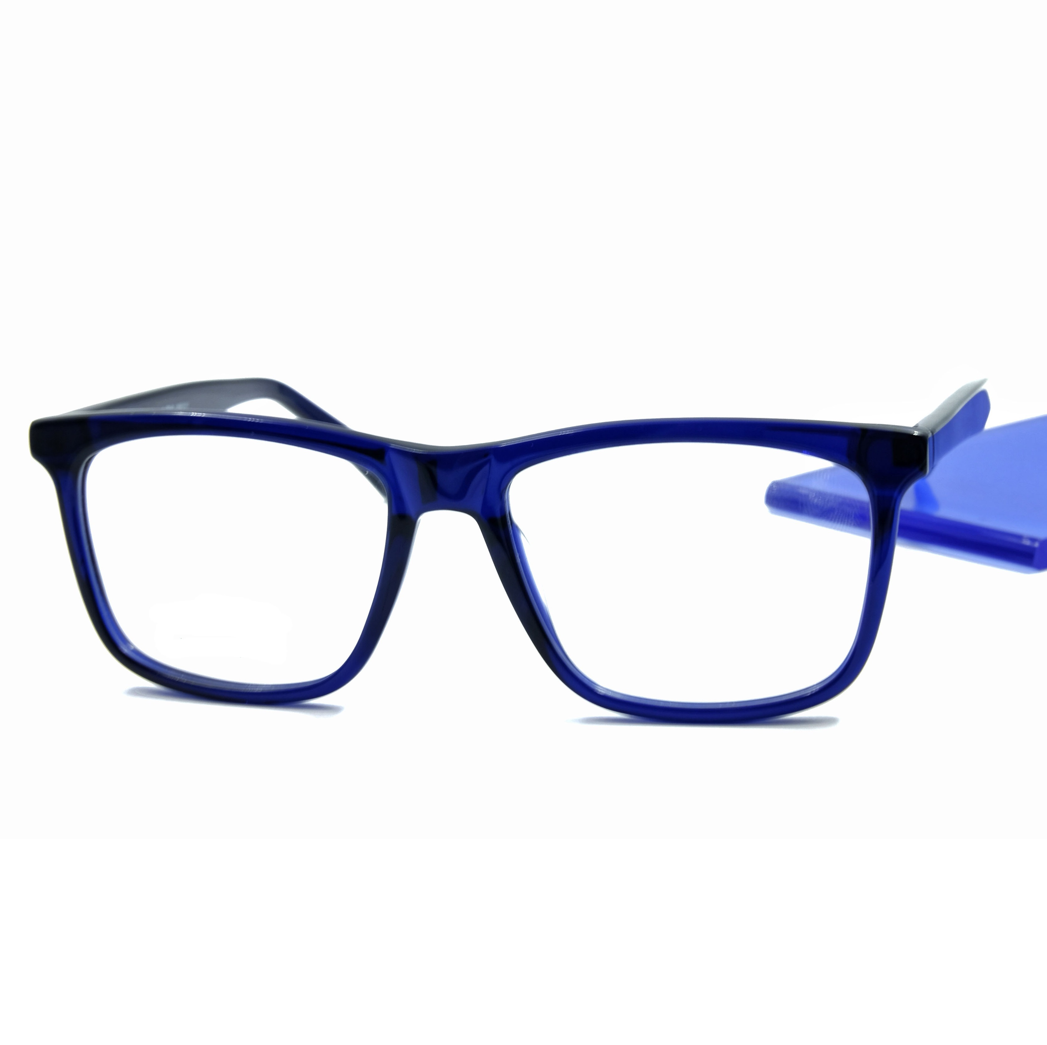 RTS Blue acetate square Classical Anti-blue light women glasses frame 2021 men fashion newest eyeglasses frames luxury