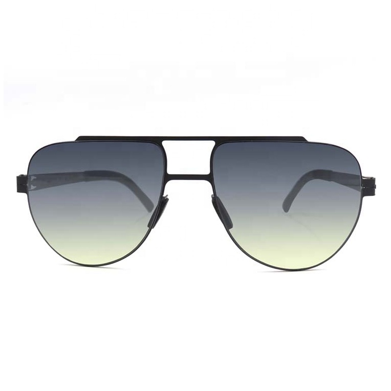 Black Metal Frame Polarized Sunglasses Best Eyeglass Companies Design Your Own Sunglasses with Logo