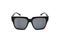 Travel fashion business trend men women unisex sunglasses 2021 Gradient grey square frame anti-UV polarized glasses