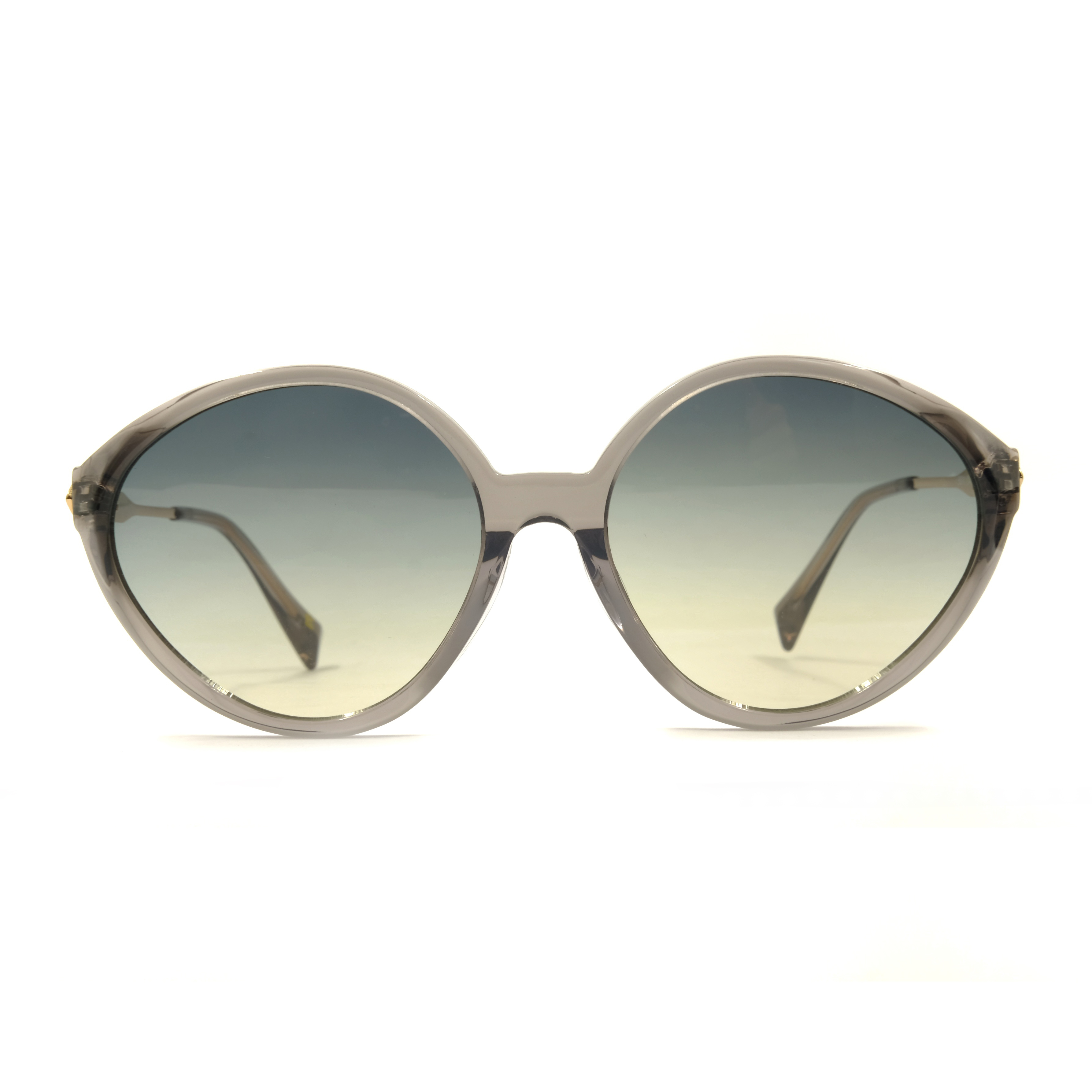 Green Gradient Custom Acetate Women Sunglasses Bespoke Eyeglasses Frame Manufacturers