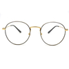 Women Newest Eyeglasses Frames Classic Design Customized Size Copper Alloy Round Unisex Optical Frame