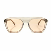 Square Rim Transparent Acetate Frame Sunglasses Bespoke Eyeglasses Frame Manufacturers
