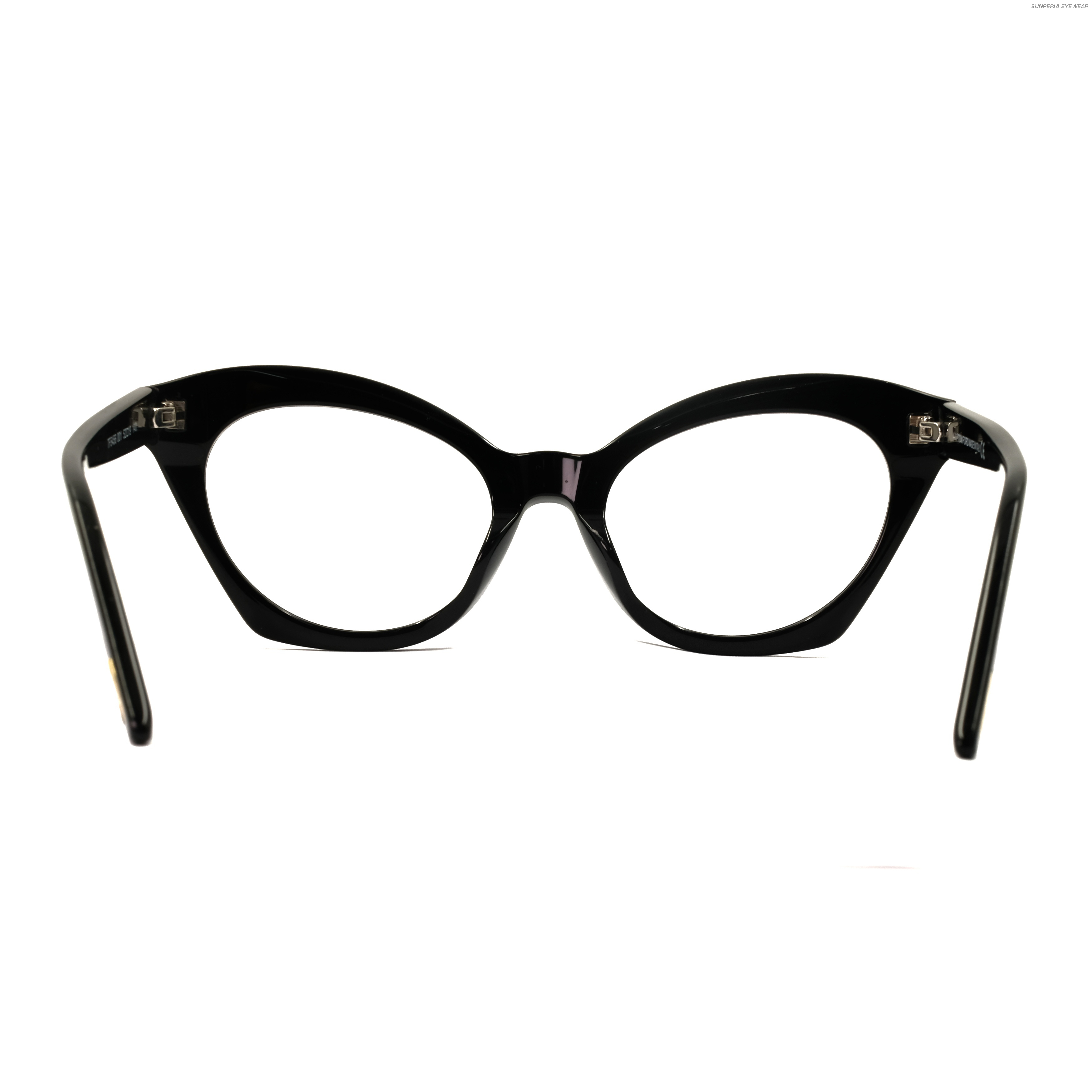 Cat Eye Black Acetate Optical Frames Customized China Eyewear Factory Spectacles